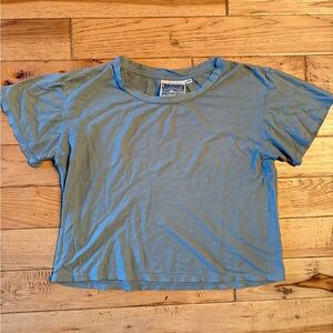 Jungmaven Cropped Ojai Tee, XS.